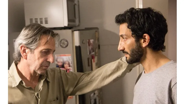 Alfredo Castro y Julio Minujín, protagonistas de El suplente (Foto: Pimienta Films)
