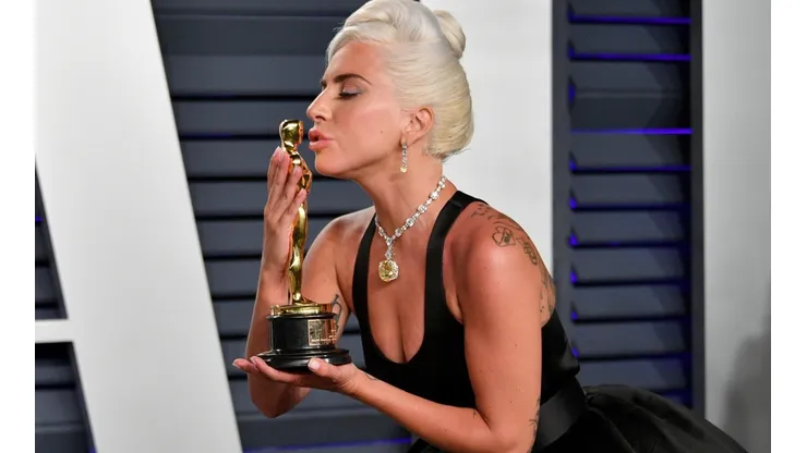 Lady Gaga en los Premios Oscar 2019.