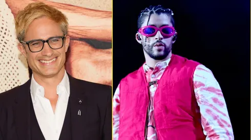 Se filtró una foto de Bad Bunny y Gael García besándose