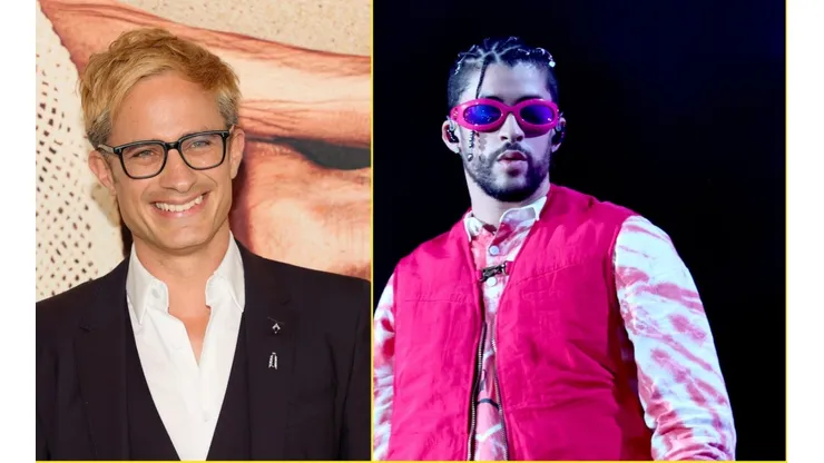Se filtró una foto de Bad Bunny y Gael García besándose