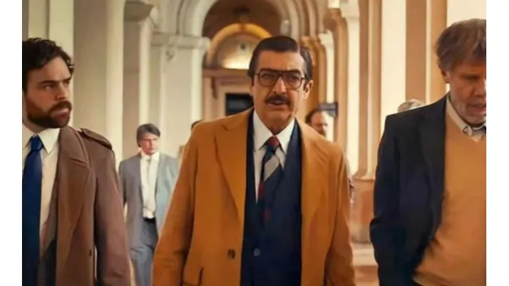 Peter Lanzani, Ricardo Darín y Claudio Da Passo