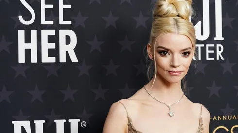 Anya Taylor-Joy en los Critics Choice Awards 2023.