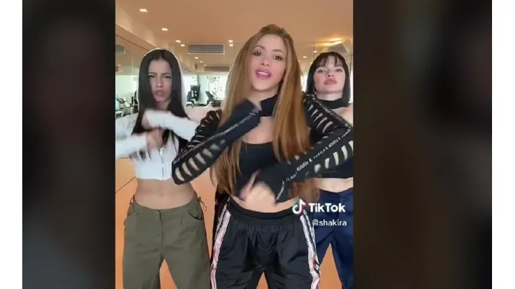 Shakira lanzó la coreografía de su nueva canción en TikTok