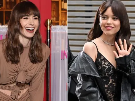 FOTO: Lily Collins y Jenna Ortega juntas en un escenario antes de triunfar en Netflix