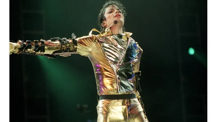 Michael Jackson durante el "HIStory" world tour