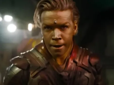 Guardianes de la Galaxia Vol. 3: la imagen de Will Poulter como Adam Warlock que sorprende