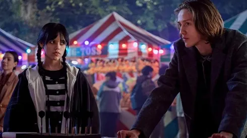 Jenna Ortega y Percy Hynes White