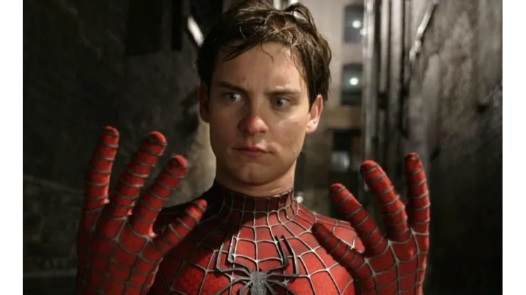 Tobey Maguire como Spider-Man