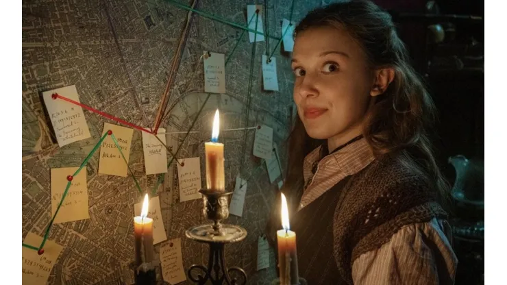 Millie Bobby Brown en Enola Holmes 2