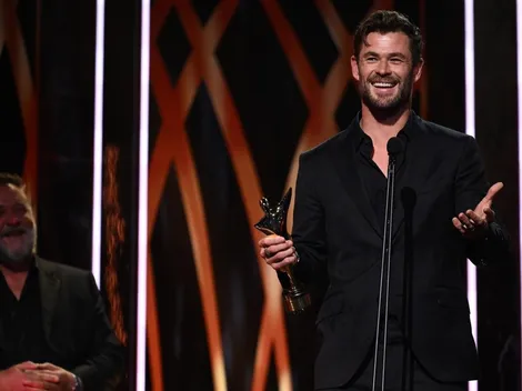 El divertido y peligroso video de Chris Hemsworth con su hijo