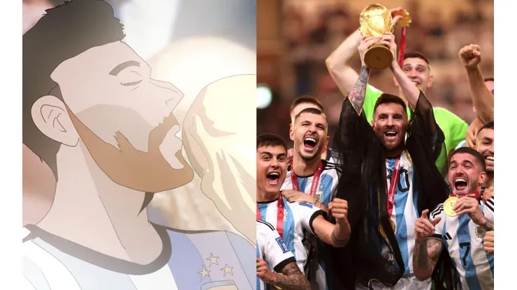 El imperdible animé que repasa la carrera de Lionel Messi hasta el Mundial Qatar 2022.
