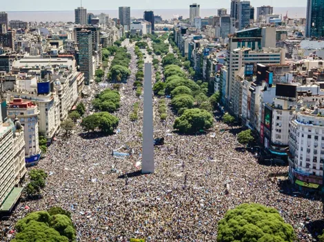 El actor de Hollywood impactado por los festejos de Argentina
