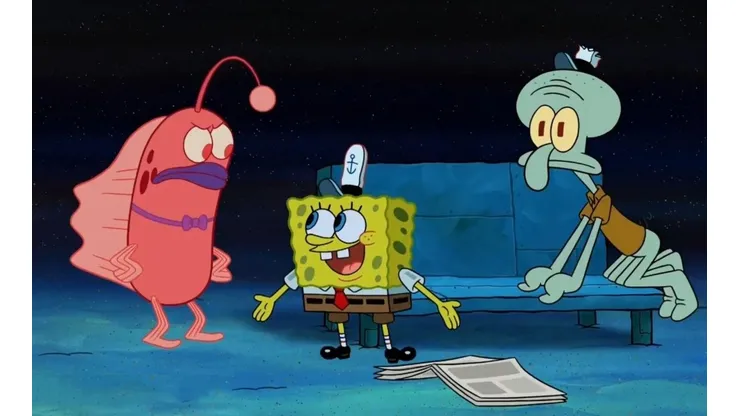 Bob Esponja.