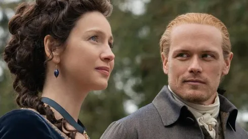 Sam Heughan y Caitriona Balfe