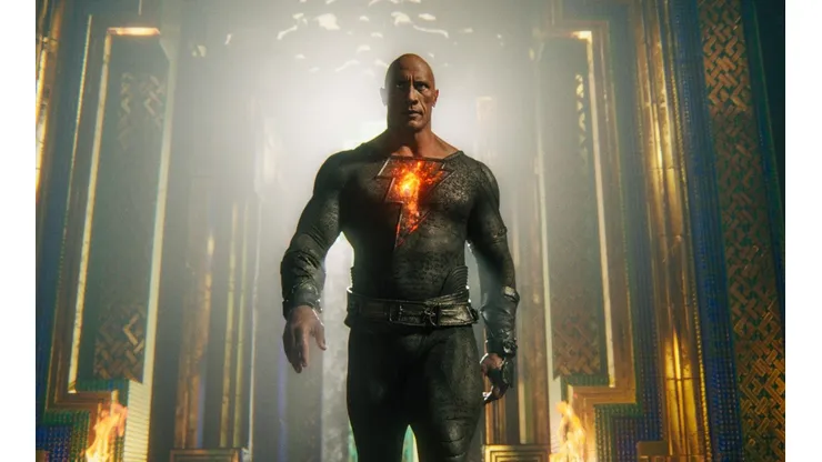 Dwayne Johnson protagoniza Black Adam de DC Comics.