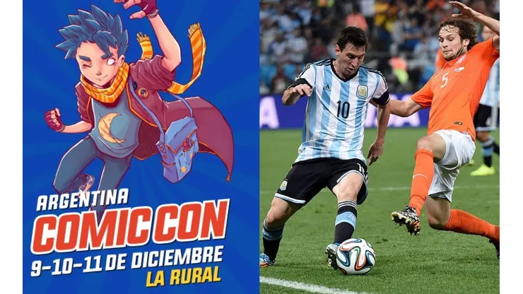 Argentina Comic Con 2022: ¿Pasan el partido de Argentina-Países Bajos?