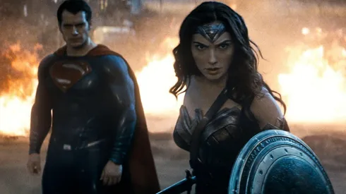 Henry Cavill y Gal Gadot.