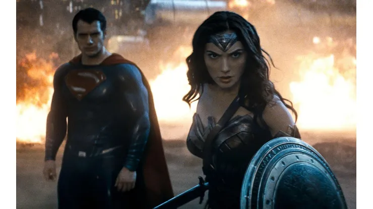 Henry Cavill y Gal Gadot.
