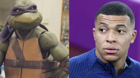 Mbappé y Donatello