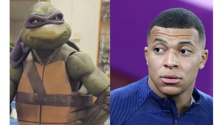 Mbappé y Donatello
