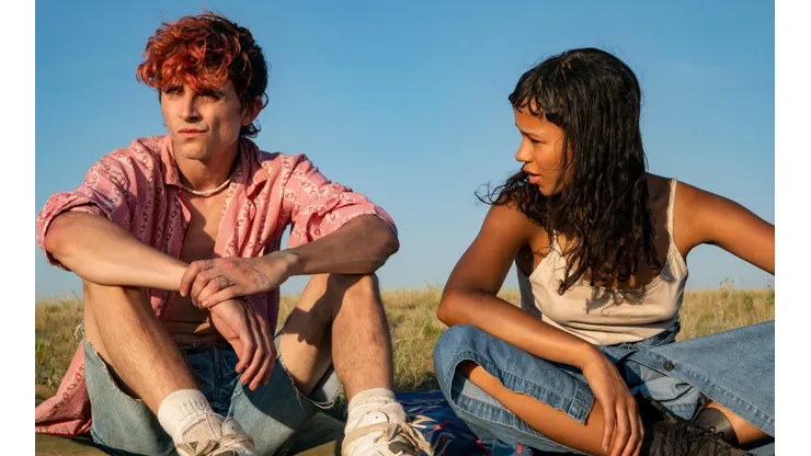 Timothée Chalamet y Taylor Russell protagonizan Bones and All.