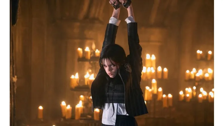 Jenna Ortega es Merlina