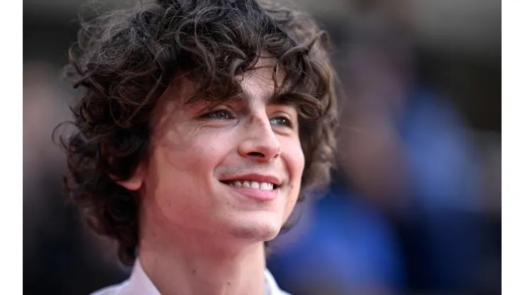 Timothée Chalamet en la presentación de Bones and All.