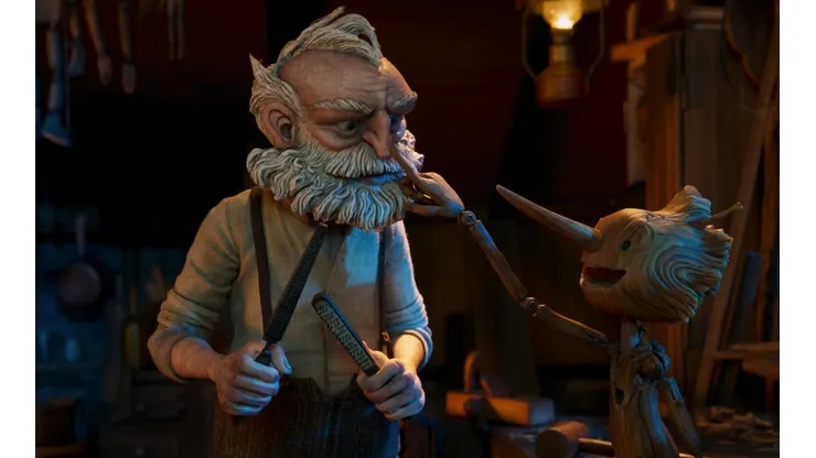 Pinocho de Guillermo del Toro llegará la próxima semana al streaming.