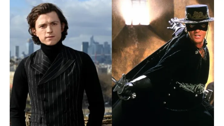 Tom Holland y Antonio Banderas