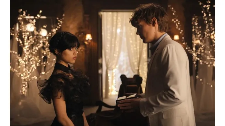 Merlina y Tyler