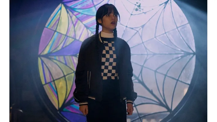 Jenna Ortega interpreta a Wednesday en la serie de Merlina.