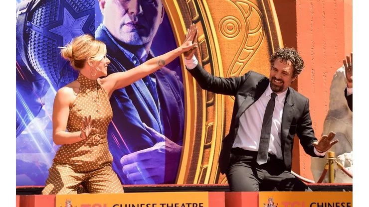 Scarlett Johansson y Mark Ruffalo