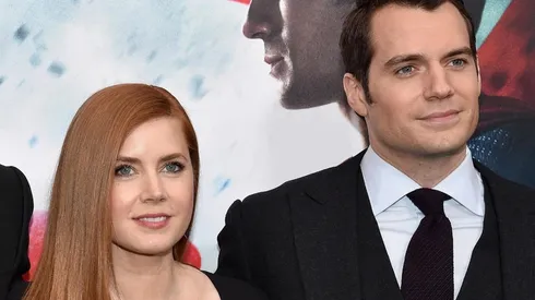 Amy Adams y Henry Cavill, figuras de Superman.