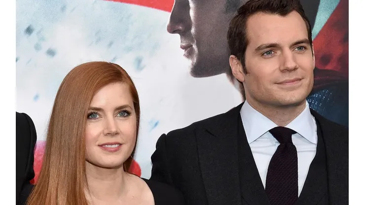 Amy Adams y Henry Cavill, figuras de Superman.