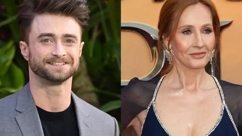 Daniel Radcliffe y J.K. Rowling