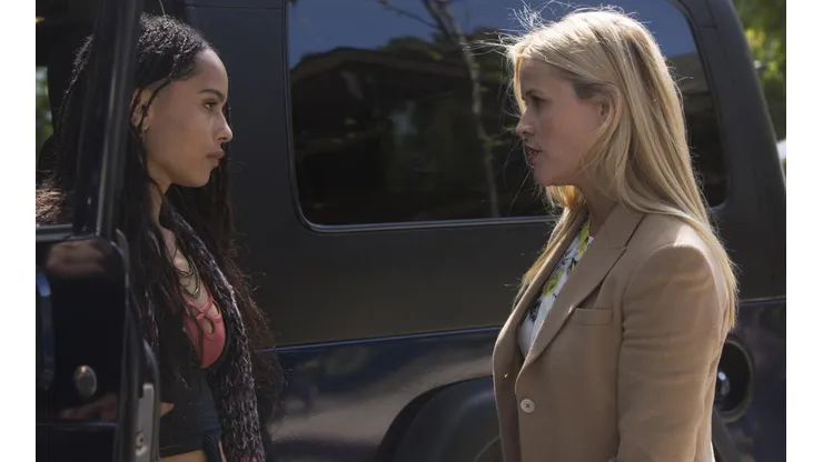 Zoë Kravitz y Reese Witherspoon en Big Little Lies.