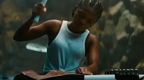 Riri Williams en acción