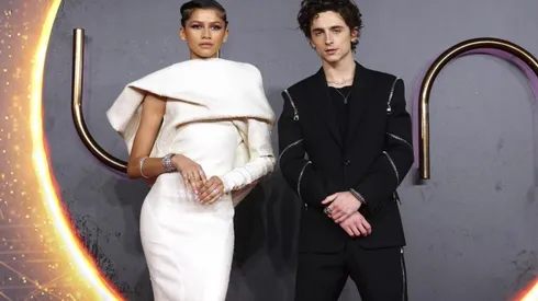 Timothée Chalamet habló sobre Zendaya en Dune: Part 2.