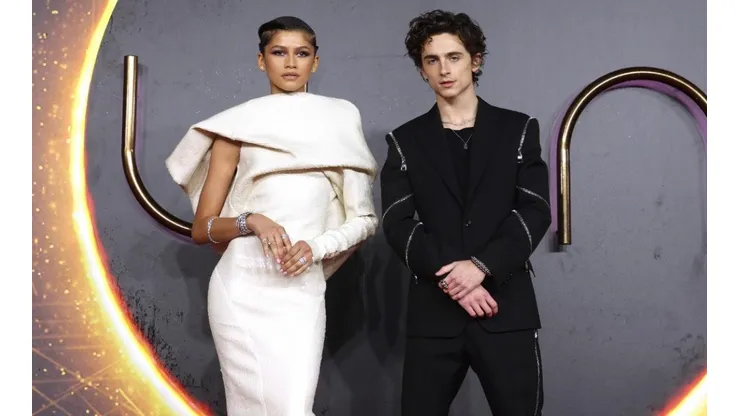 Timothée Chalamet habló sobre Zendaya en Dune: Part 2.