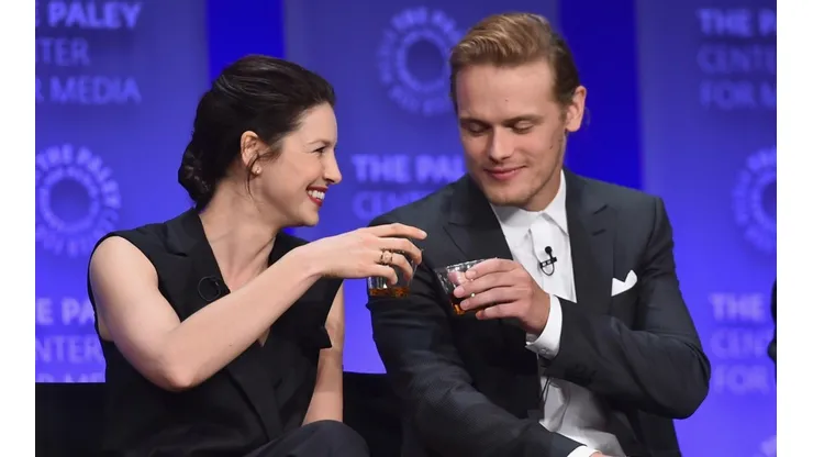 Sam Heughan y Caitriona Balfe