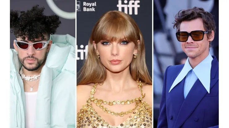 Bad Bunny supera a Taylor Swift y Harry Styles en los American Music Awards.