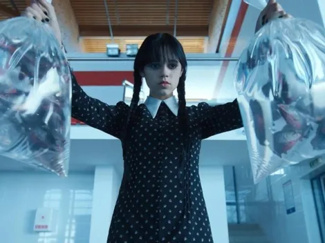 Netflix compartió la presentación de Merlina con una música especial