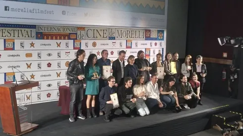 Ganadores de la edición 20 del Festival Internacional de Cine de Morelia (Foto: Spoiler)