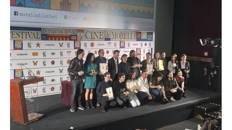 Ganadores de la edición 20 del Festival Internacional de Cine de Morelia (Foto: Spoiler)