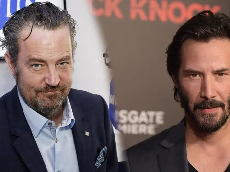Matthew Perry atacó a Keanu Reeves