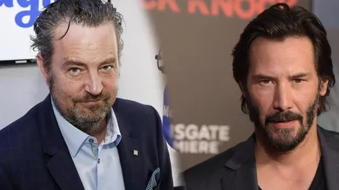 Matthew Perry y Keanu Reeves.