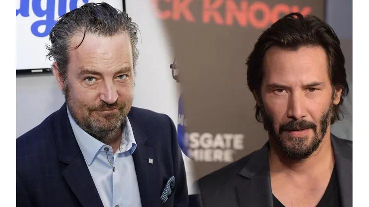 Matthew Perry y Keanu Reeves.