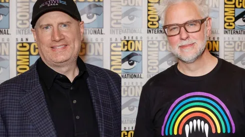 Kevin Feige y James Gunn