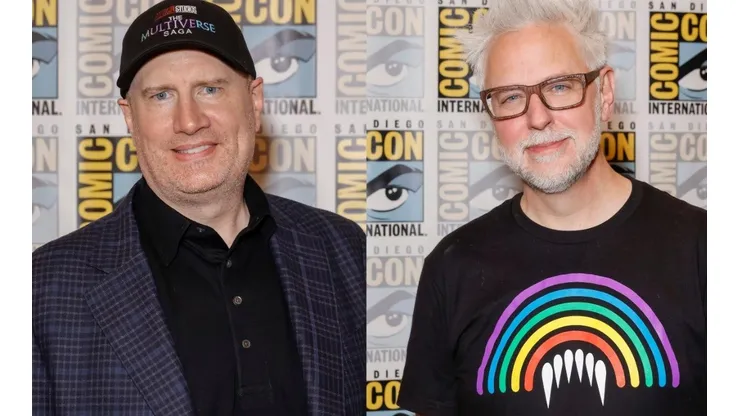 Kevin Feige y James Gunn