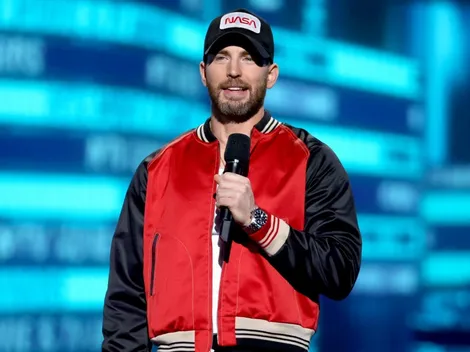 Red One: Chris Evans publicó una foto durante el rodaje